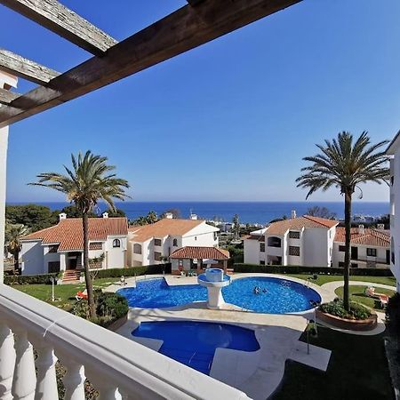 2Br+1Bthr Precioso Apartamento Con Vistas Al Mar Mijas Exterior foto