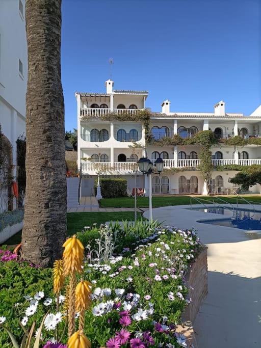 2Br+1Bthr Precioso Apartamento Con Vistas Al Mar Mijas Exterior foto